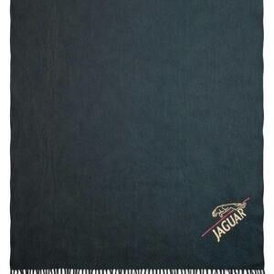 Rare Jaguar Faribault Faribo Pure Wool Blanket vtg USA